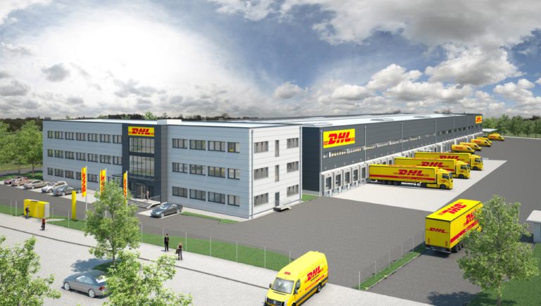 Neues DHL Verteilzentrum in Wien
