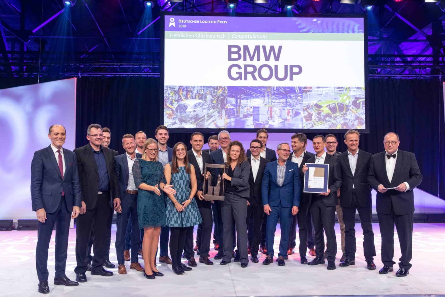 Der Deutsche Logistik-Preis 2019  geht an die BMW Group
