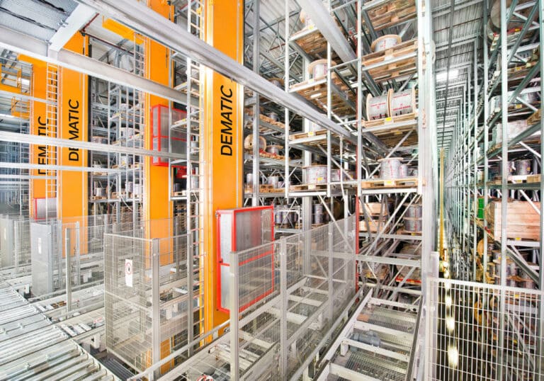 Dematic Standardised Automated Pallet Storage: Automatisierte Palettenlagertechnik nach dem Baukastenprinzip