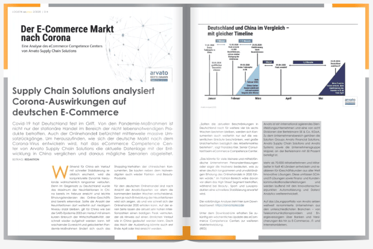 Supply Chain Solutions analysiert Corona-Auswirkungen auf deutschen E-Commerce