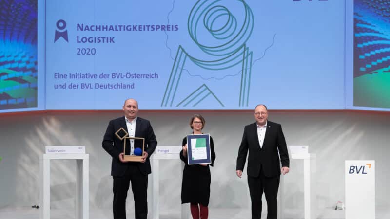 Transgourmet Deutschland erhält den Nachhaltigkeitspreis Logistik 2020