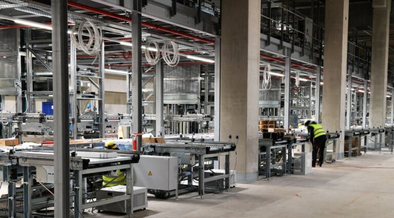 Neues bilstein group Logistikzentrum in Gelsenkirchen – Montagefortschritt nach Plan