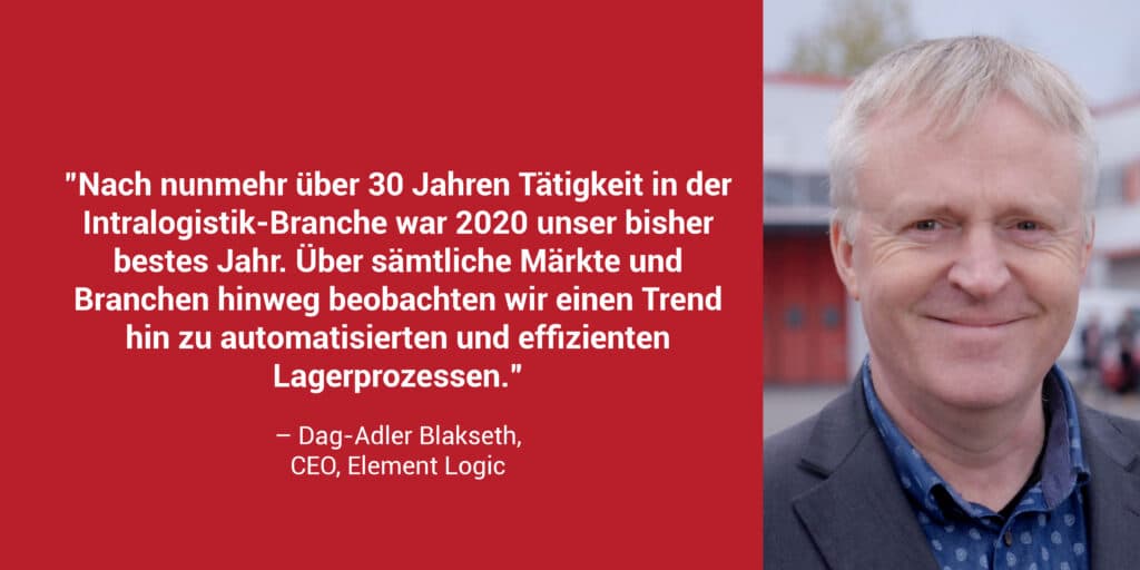 Dag-Adler Blakseth Statement Element Logic CEO