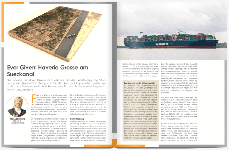 Ever Given: Haverie Grosse am  Suezkanal