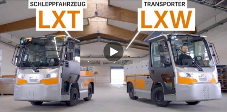 STILL launcht Schlepper- und Transporter-Baureihen LXT/LXW