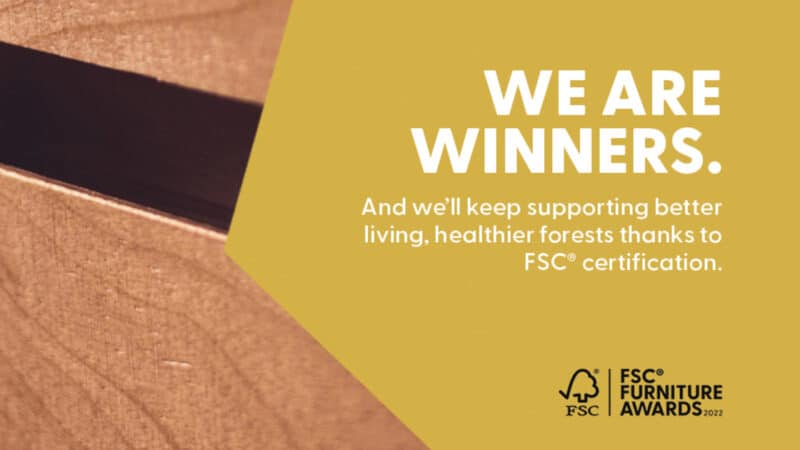 Otto Group mit FSC-Award als nachhaltigster Möbelhändler in Europa ausgezeichnet