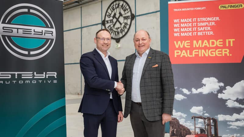 PALFINGER: Strategische Partnerschaft mit Steyr Automotive sichert Wachstumsziele