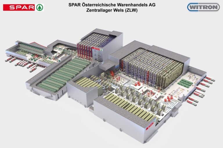 Vierte Baustufe im SPAR-Zentrallager Wels erfolgreich integriert
