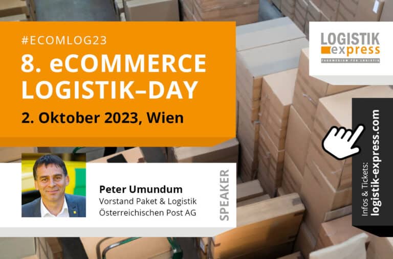 Key-Speaker Peter Umundum am 8. eCommerce Logistik-Day 2023