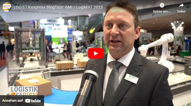 AMI Foerder- und Lagertechnik / BlogTour LogiMAT 2023