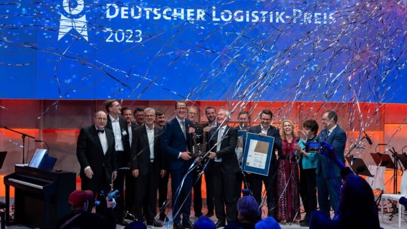 „Digitaler Zwilling @ILO“ von Dachser und Fraunhofer IML mit dem Deutschen Logistik-Preis 2023 ausgezeichnet