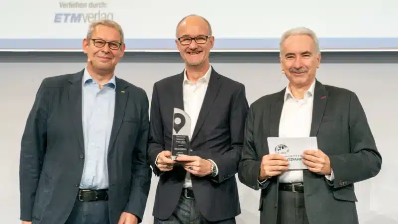 Arealcontrol gewinnt Deutschen Telematik Preis 2024