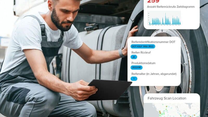 Anyline stellt KI-gestützte Data-Insights-Plattform für digital erfasste Reifen- und Fahrzeugdaten vor