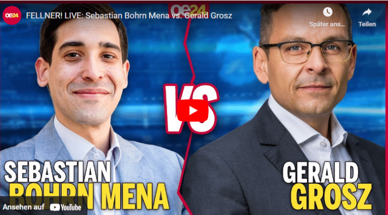 FELLNER! LIVE: Sebastian Bohrn Mena vs. Gerald Grosz – 31.10.2023