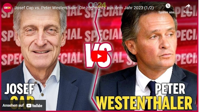 Josef Cap vs. Peter Westenthaler: Die Highlights aus dem Jahr 2023 (2/2)