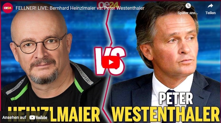 FELLNER! LIVE: Bernhard Heinzlmaier vs. Peter Westenthaler