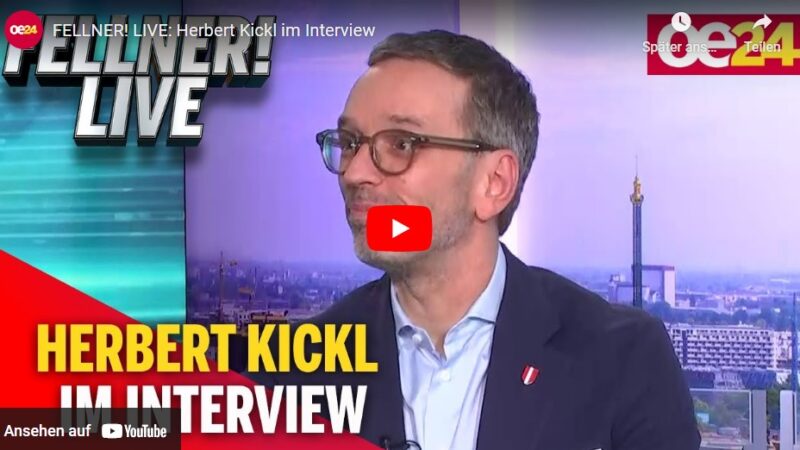 FELLNER! LIVE: Herbert Kickl im Interview