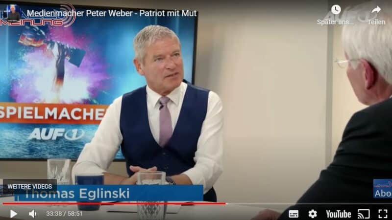 Medienmacher Peter Weber – Patriot mit Mut