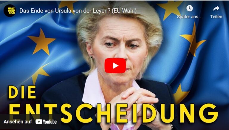 Das Ende von Ursula von der Leyen? (EU-Wahl)